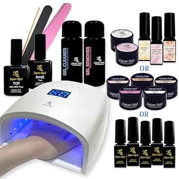 ジャパンネイル ライト セット ジェルネイルキットn2 夏の新色カラージェルも10色選べる